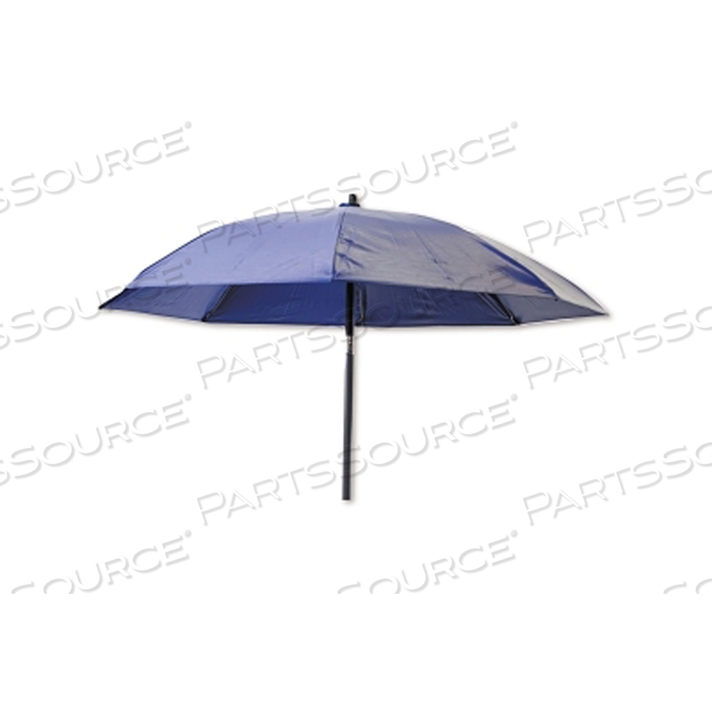 HEAVY-DUTY CONSTRUCTION UMBRELLA, 7 FT, BLUE, VINYL, INCLUDES EXTENSION POLE, CASE SOLD SEPARATELY by Lapco Manufacturing HEAVY-DUTY CONSTRUCTION UMBRELLA, 7 FT, BLUE, VINYL, INCLUDES EXTENSION POLE, CASE SOLD SEPARATELY by Lapco Manufacturing