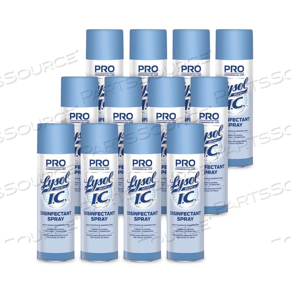 DISINFECTANT SPRAY, 19 OZ AEROSOL SPRAY by Lysol DISINFECTANT SPRAY, 19 OZ AEROSOL SPRAY by Lysol