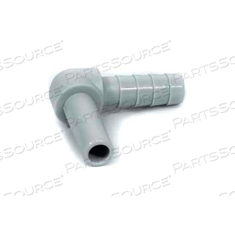 3/8" TUBE ELBOW BARB CONNECTOR 1/4" TUBE I.D. - PUSH-IN FITTING 