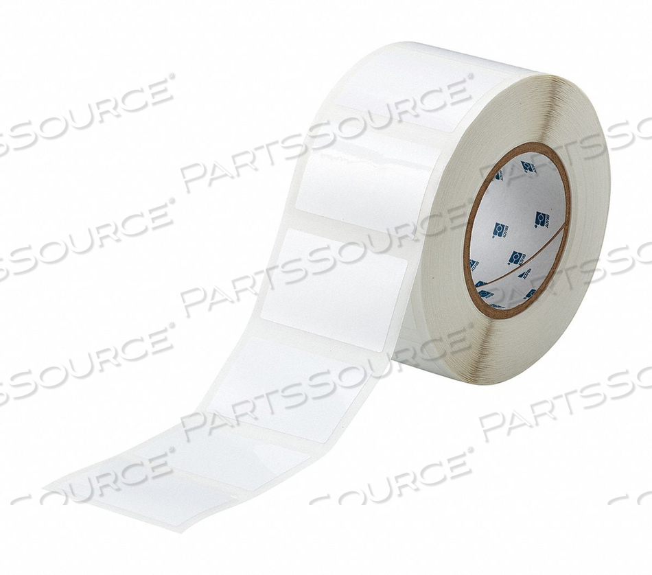 THERM TRANSFER LABEL POLY 1.75X2.75 by Brady Americas
