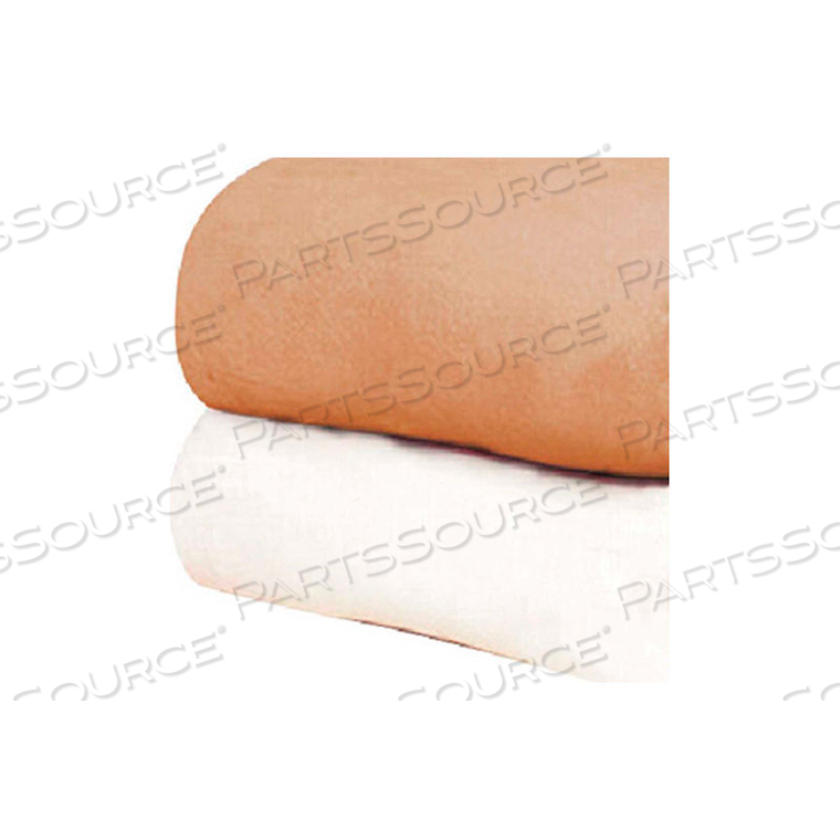 FLEECE BLANKET, DARK TAN, 80" X 90" by Lodgingstar FLEECE BLANKET, DARK TAN, 80" X 90" by Lodgingstar