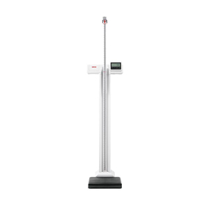 COLUMN SCALE, SECA® 777, WHITE, 16-1/10 X 22-7/10 X 53-2/5IN DIMENSIONS, 2-3/10 X 13-4/8 X 16-1/2IN PLATFORM DIMENSIONS, STEP ON PLATFORM TY by Seca Corp.