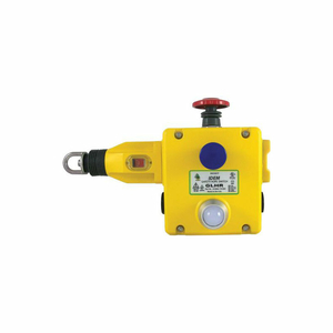 GLHR ROPE PULL SWITCH W/LED, 4NC 2NO, 110/120V AC., DIE CAST by IDEM Safety Switches Usa
