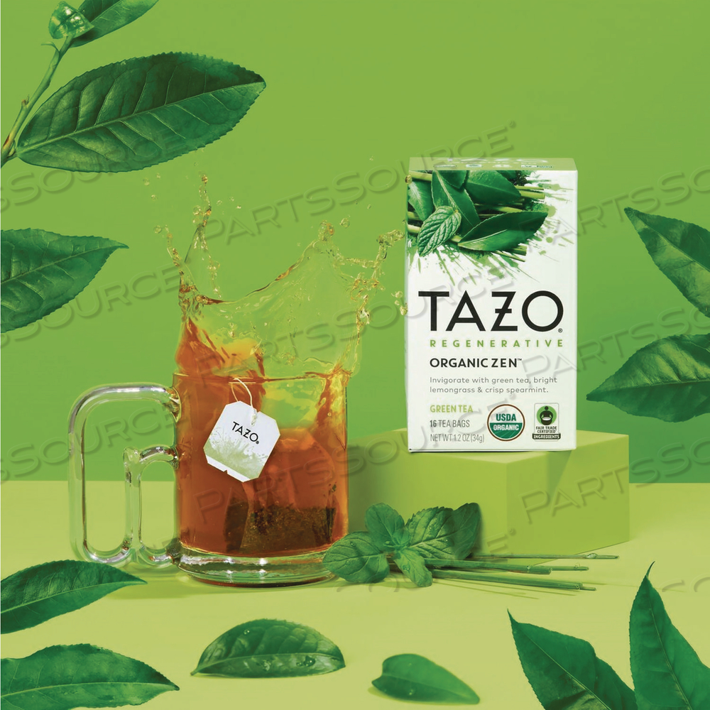 TEA BAGS, ORGANIC ZEN by Tazo TEA BAGS, ORGANIC ZEN by Tazo
