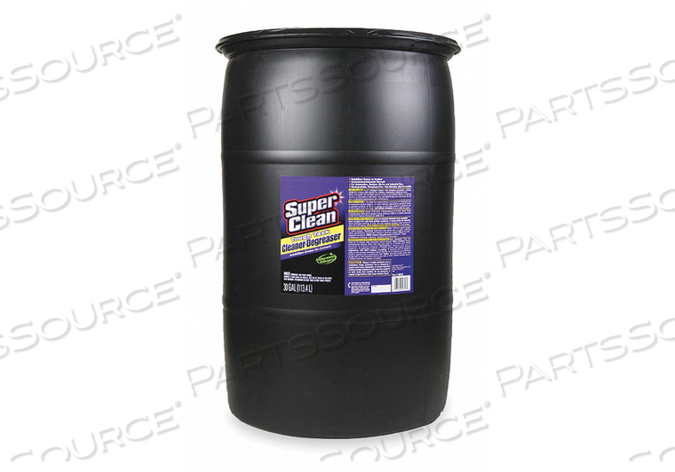 CLEANER/DEGREASER 30 GAL. DRUM by Superclean