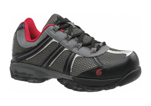 H9469 ATHLETIC SHOE 10-1/2 WIDE GRAY STEEL PR by Nautilus Safety Footwear H9469 ATHLETIC SHOE 10-1/2 WIDE GRAY STEEL PR by Nautilus Safety Footwear