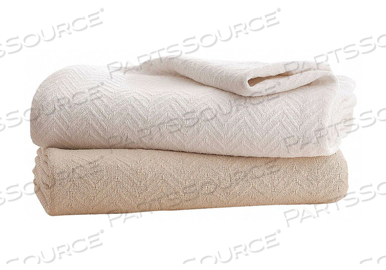 BLANKET QUEEN 90X90 IN. NATURAL PK2 by Grand Patrician BLANKET QUEEN 90X90 IN. NATURAL PK2 by Grand Patrician