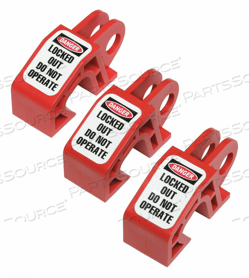 CIRCUIT BREAKER LOCKOUT SINGLE-POLE PK3 by Ability One