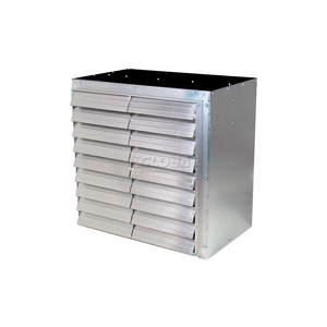 36" GALVANIZED WALL MASTER EXHAUST FAN, BELT DRIVE, 1HP by J & D Manufacturing