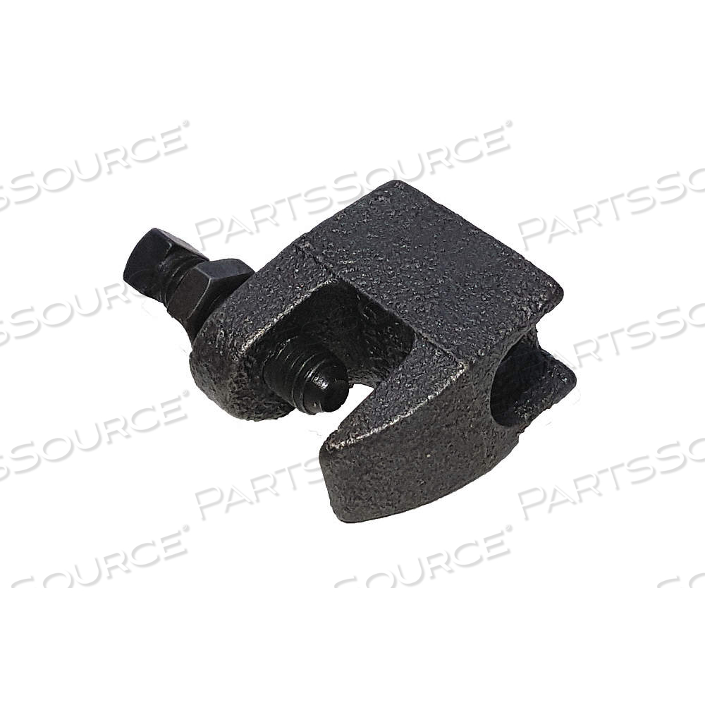 CHANNEL BEAM C-CLAMP, 13/16 IN TO 3 1/4 IN STRUT CHANNELS, 3/8 IN CONDUIT TRADE SIZE, IRON by Approved Vendor