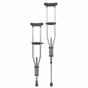 UNDERARM CRUTCHES, 4 FT. 6 IN. - 6 FT. 6 IN. (2 PER BOX) by McKesson