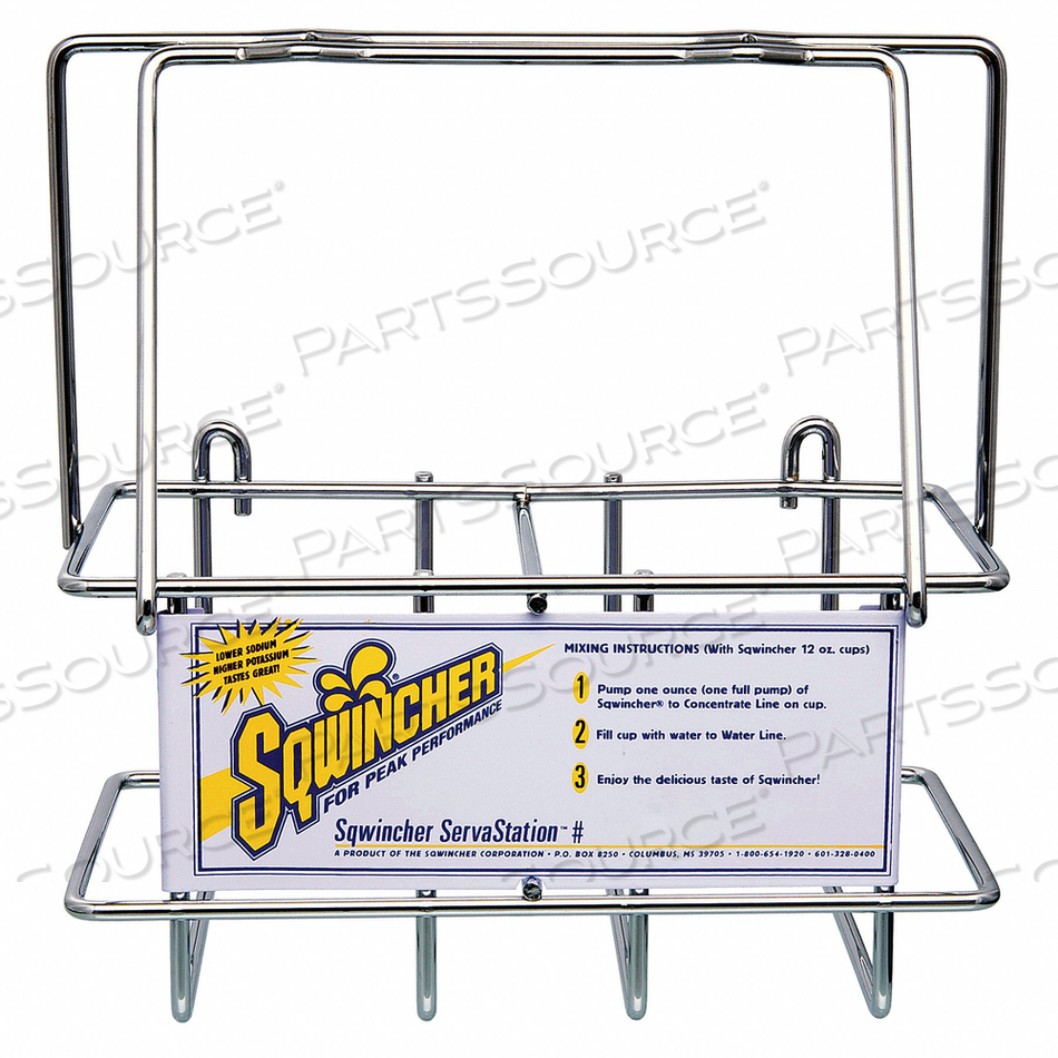 WIRE BASKET WALL MOUNT 64 OZ. by Sqwincher WIRE BASKET WALL MOUNT 64 OZ. by Sqwincher