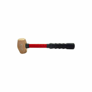 NON SPARKING HAMMER, 14" OAL, 54 OZ BRONZE HEAD W/ FIBERGLASS HANDLE by Urrea Professional Tools