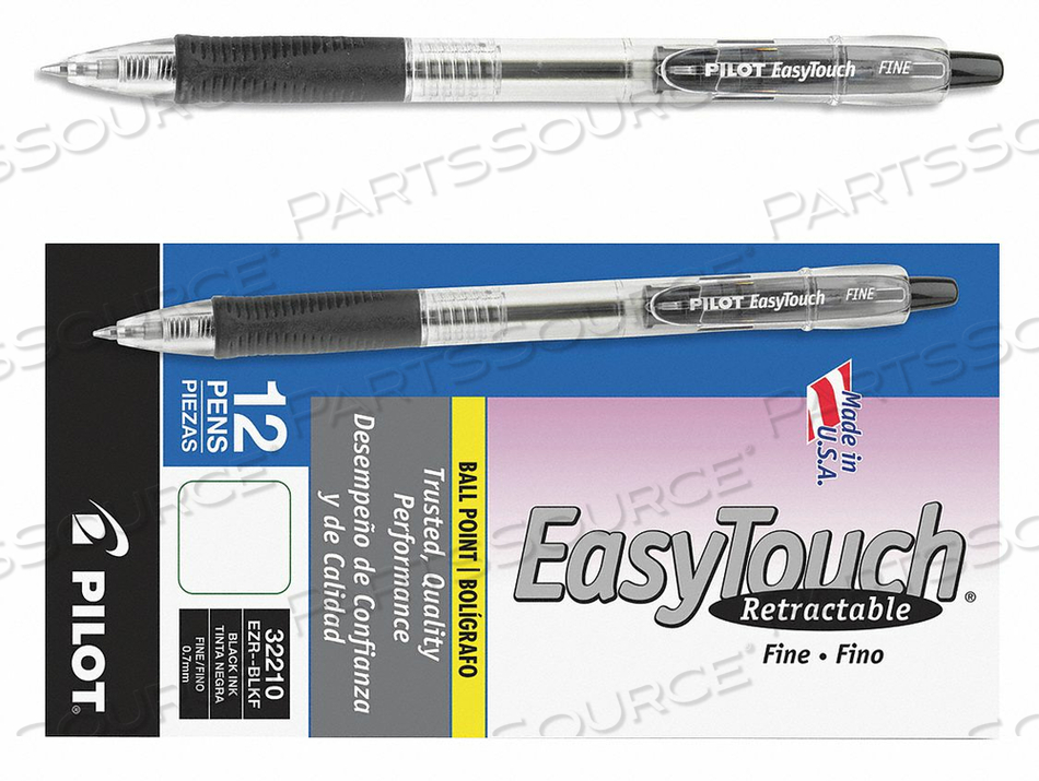 BALLPOINT PENS BLACK PK12 by Pilot
