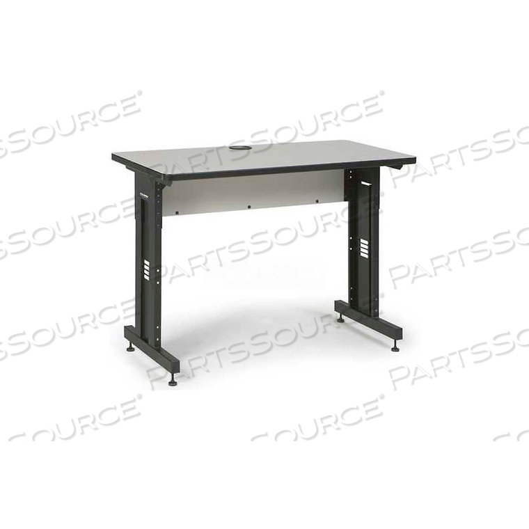 CLASSROOM TRAINING TABLE - ADJUSTABLE HEIGHT - 24" X 48" - FOLKSTONE by Kendall Howard LLC CLASSROOM TRAINING TABLE - ADJUSTABLE HEIGHT - 24" X 48" - FOLKSTONE by Kendall Howard LLC