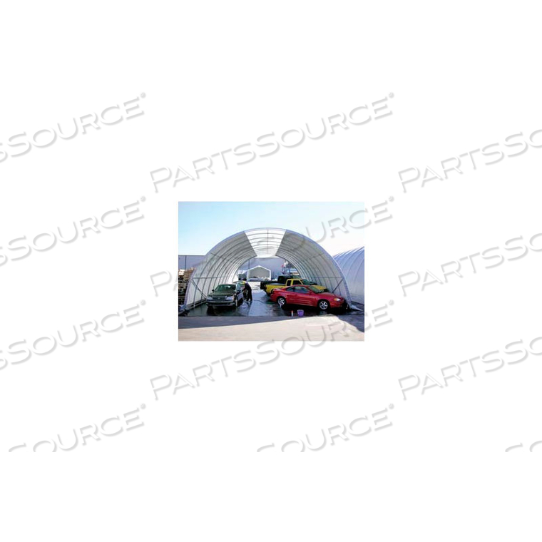 FREESTANDING POLY BUILDING 20'W X 12'H X 20'L WHITE by Clearspan