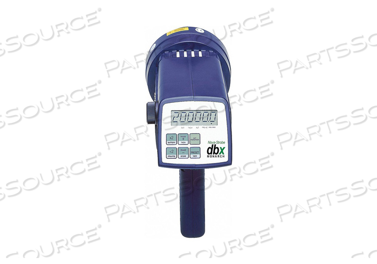 DIGITAL STROBOSCOPE 30 TO 20 000 FPM by Monarch DIGITAL STROBOSCOPE 30 TO 20 000 FPM by Monarch