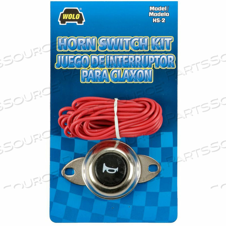 HORN BUTTON SWITCH AND WIRE by Wolo