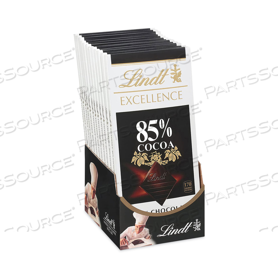 EXCELLENCE 85% COCOA BAR, 3.5 OZ BAR, 12 COUNT 