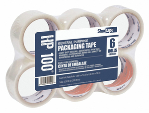 CARTON TAPE CLEAR 48MM X 50M PK36 by Shurtape CARTON TAPE CLEAR 48MM X 50M PK36 by Shurtape