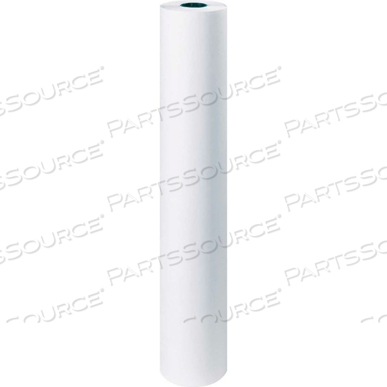 BUTCHER PAPER, 40#, 48" X 1000', WHITE, 1 ROLL by The Packaging Wholesalers