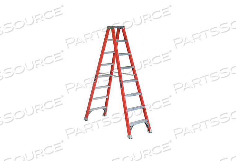 TWIN STEPLADDER FIBERGLASS IA 8FT FM1500 by Louisville
