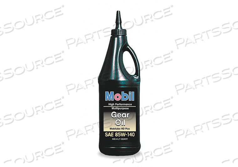 MOBILUBE HD PLUS 85W140  GEAR OIL 1 QT by Mobil