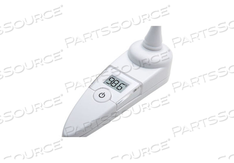 THERMOMETER, TYMPANIC IR, ADTEMP™ 421, CR2032 BATTERY TYPE, LCD DISPLAY, 12-READING MEMORY, 32 TO 2.2 DEG C RANGE, 1SEC RESPONSE TIME by American Diagnostic Corporation (ADC) THERMOMETER, TYMPANIC IR, ADTEMP™ 421, CR2032 BATTERY TYPE, LCD DISPLAY, 12-READING MEMORY, 32 TO 2.2 DEG C RANGE, 1SEC RESPONSE TIME by American Diagnostic Corporation (ADC)