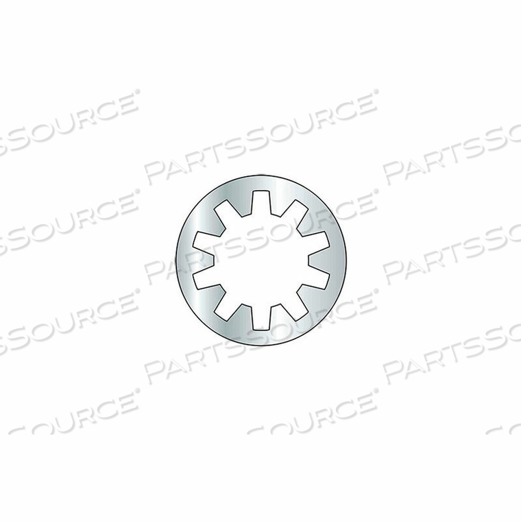 7/16" INTERNAL TOOTH LOCK WASHER - GRADE 2 - STEEL - ZINC - PKG OF 100 by Titan Fasteners 7/16" INTERNAL TOOTH LOCK WASHER - GRADE 2 - STEEL - ZINC - PKG OF 100 by Titan Fasteners