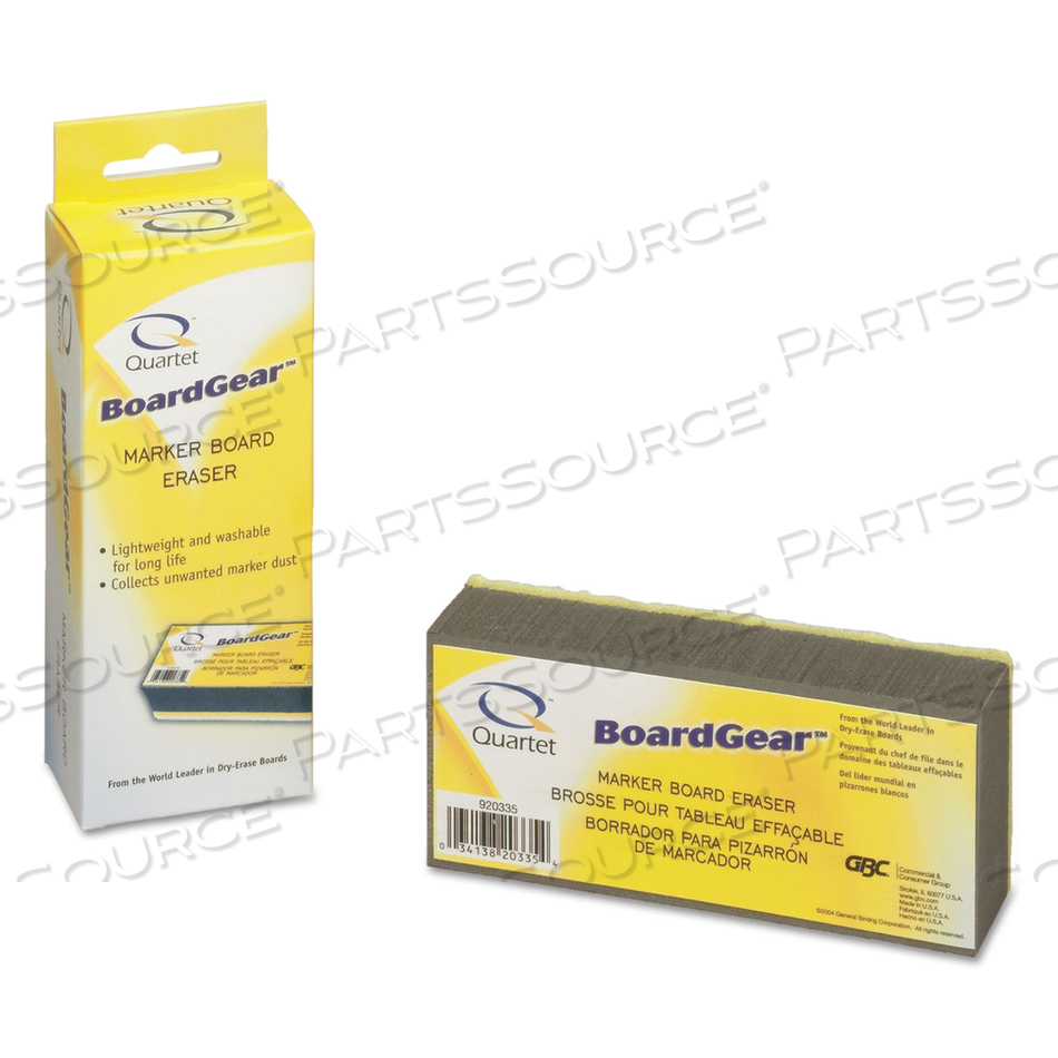 DRY ERASE BOARD ERASER by Quartet DRY ERASE BOARD ERASER by Quartet