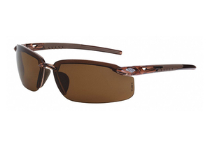 SAFETY GLASSES BROWN ANTI-REFLECTIVE by Crossfire