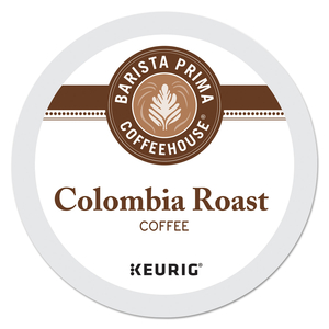 COLOMBIA K-CUPS COFFEE PACK, 24/BOX by Barista Prima Coffeehouse COLOMBIA K-CUPS COFFEE PACK, 24/BOX by Barista Prima Coffeehouse