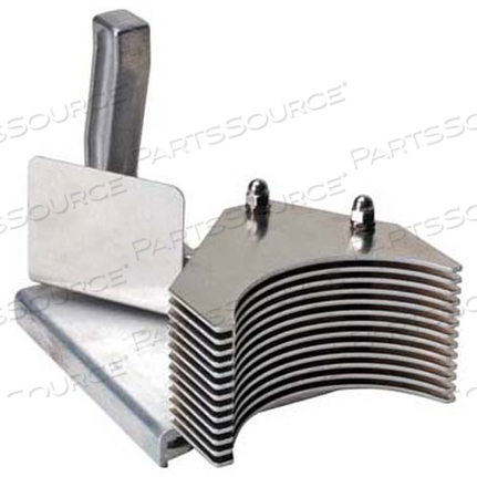 BLOCK, PUSHER, 1/4"TOM SLCR II by Nemco Food Equipment