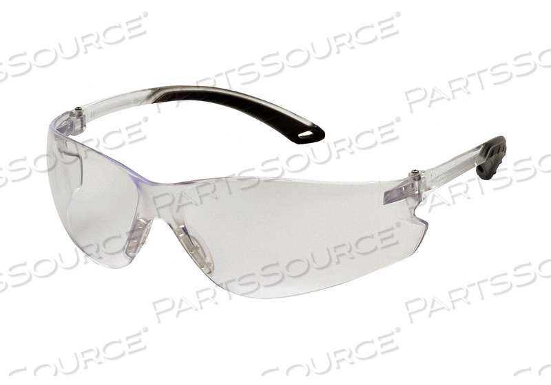 S5810S PYRAMEX CLEAR POLYCARBONATE SAFETY GLASSES CLEAR SPATULA by Pyramex