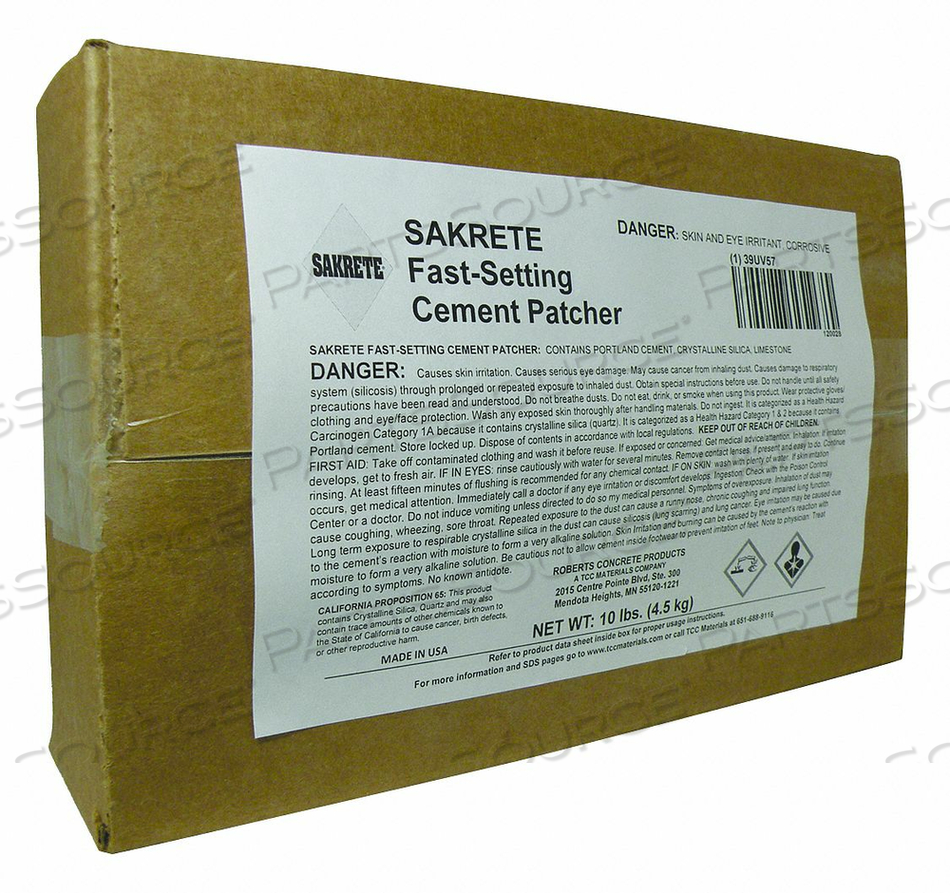 CEMENT PATCH 10 LB. BOX by Sakrete