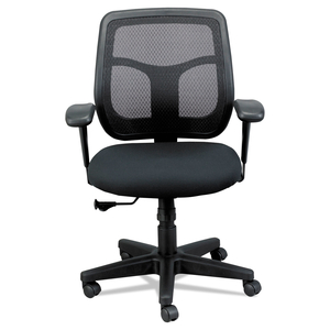 APOLLO MID-BACK MESH CHAIR, 18.1" TO 21.7" SEAT HEIGHT, BLACK by Eurotech APOLLO MID-BACK MESH CHAIR, 18.1" TO 21.7" SEAT HEIGHT, BLACK by Eurotech