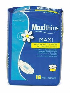 MAXITHINS REGULAR WITH WINGS 18 PER BAG by Maxithins