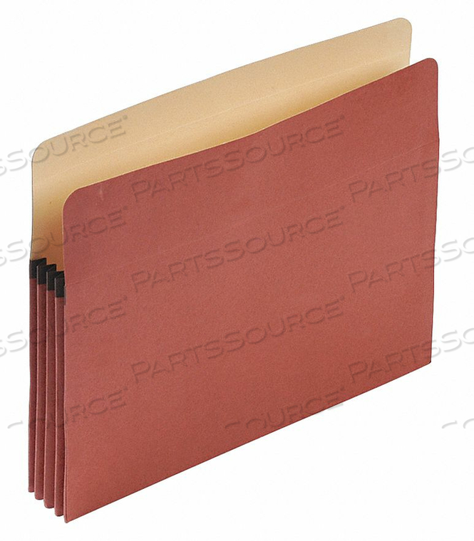 EXPANDABLE FILE FOLDER RED RED FIBER by Tops EXPANDABLE FILE FOLDER RED RED FIBER by Tops