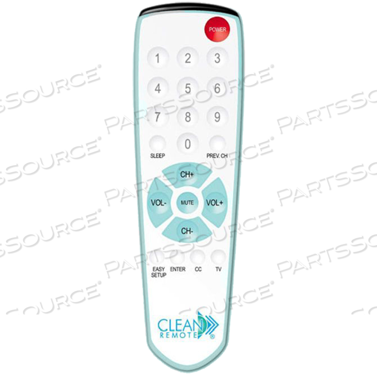 TV REMOTE, UNIVERSAL, CLEAN REMOTE® by Alco Sales & Service Co TV REMOTE, UNIVERSAL, CLEAN REMOTE® by Alco Sales & Service Co