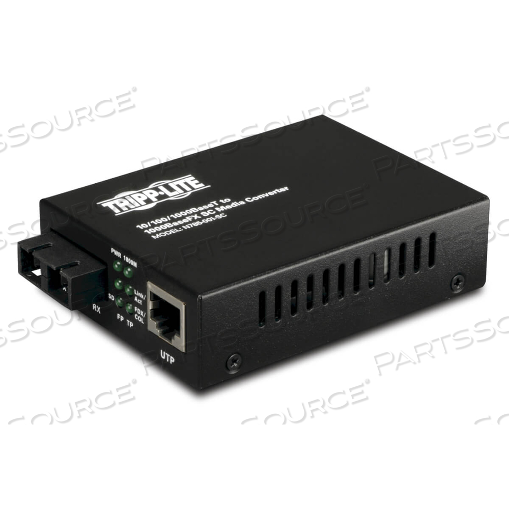 GIGABIT FIBER OPTIC MEDIA CONVERTER UTP ETHERNET TO FIBER OPTIC by Tripp Lite GIGABIT FIBER OPTIC MEDIA CONVERTER UTP ETHERNET TO FIBER OPTIC by Tripp Lite