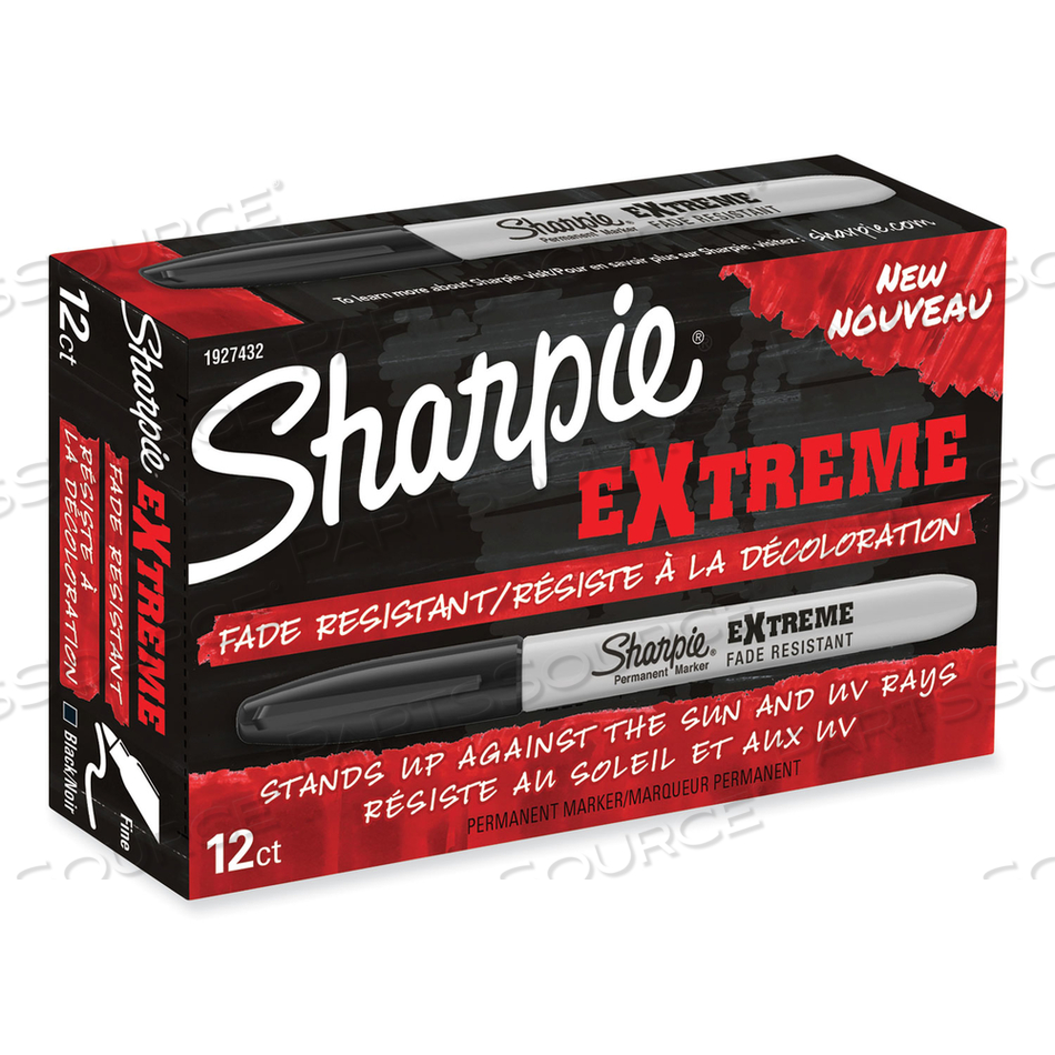 EXTREME MARKER, FINE BULLET TIP, BLACK by Sharpie