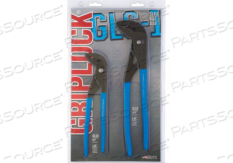 TONGUE AND GROOVE PLIER SET DIPPED 2PCS. by Channellock Inc.