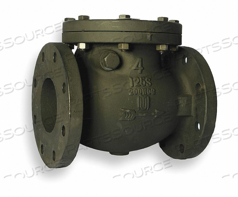 SWING CHECK VALVE CAST IRON 4 FLANGE by Milwaukee Valve