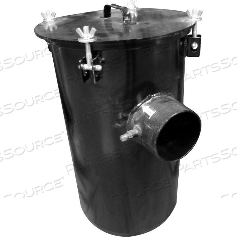 VACUUM FILTER CANISTER, 4" by Atlantic Blowers, LLC VACUUM FILTER CANISTER, 4" by Atlantic Blowers, LLC
