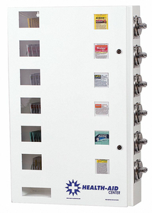 MEDICINE VENDING MACHINE 49 LB. STEEL by Health-Aid Center