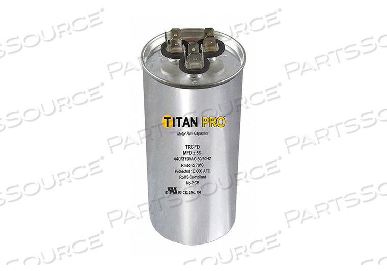 MOTOR DUAL RUN CAP 45/5 MFD 370-440V by Titan Pro MOTOR DUAL RUN CAP 45/5 MFD 370-440V by Titan Pro