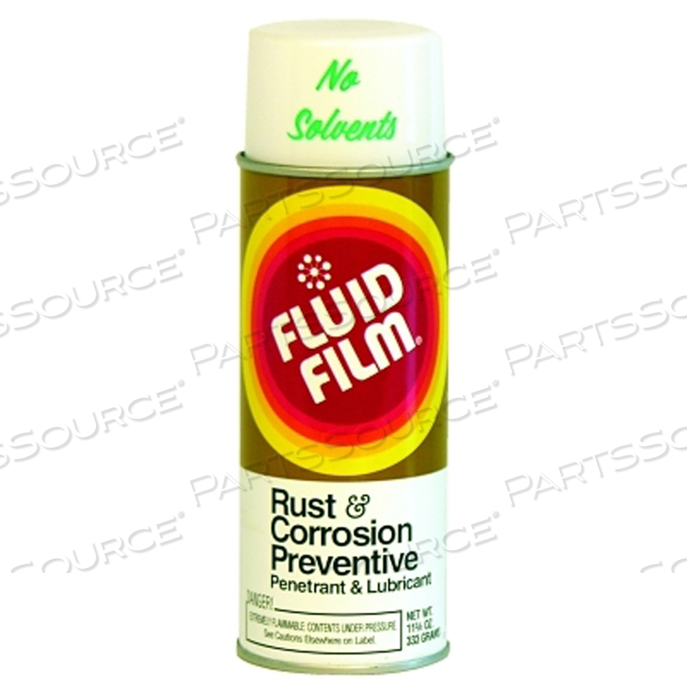 FLUID FILM PREVENTIVE & LUBRICANT, 11.75 OZ AEROSOL CAN by Eureka FLUID FILM PREVENTIVE & LUBRICANT, 11.75 OZ AEROSOL CAN by Eureka