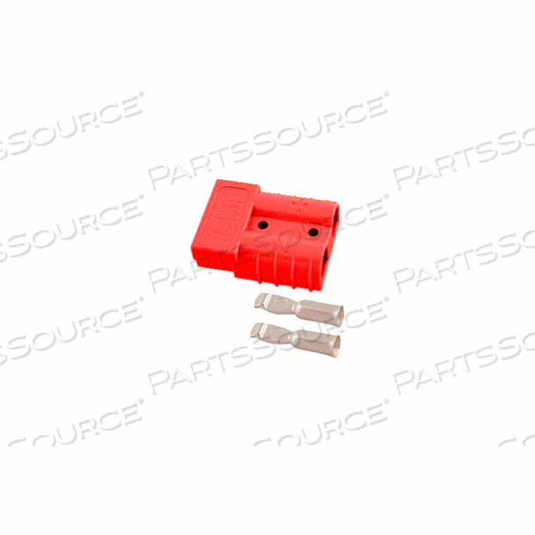 SMH SY CONNECTOR - 10-12 WIRE GAUGE - 50 AMP - RED by TVH Parts