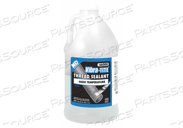 THREAD SEALANT WHITE BOTTLE 1L by Vibra-Tite THREAD SEALANT WHITE BOTTLE 1L by Vibra-Tite