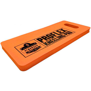 PROFLEX375 COMPACT KNEELING PAD 1" THICK 8" X 18" ORANGE by Ergodyne